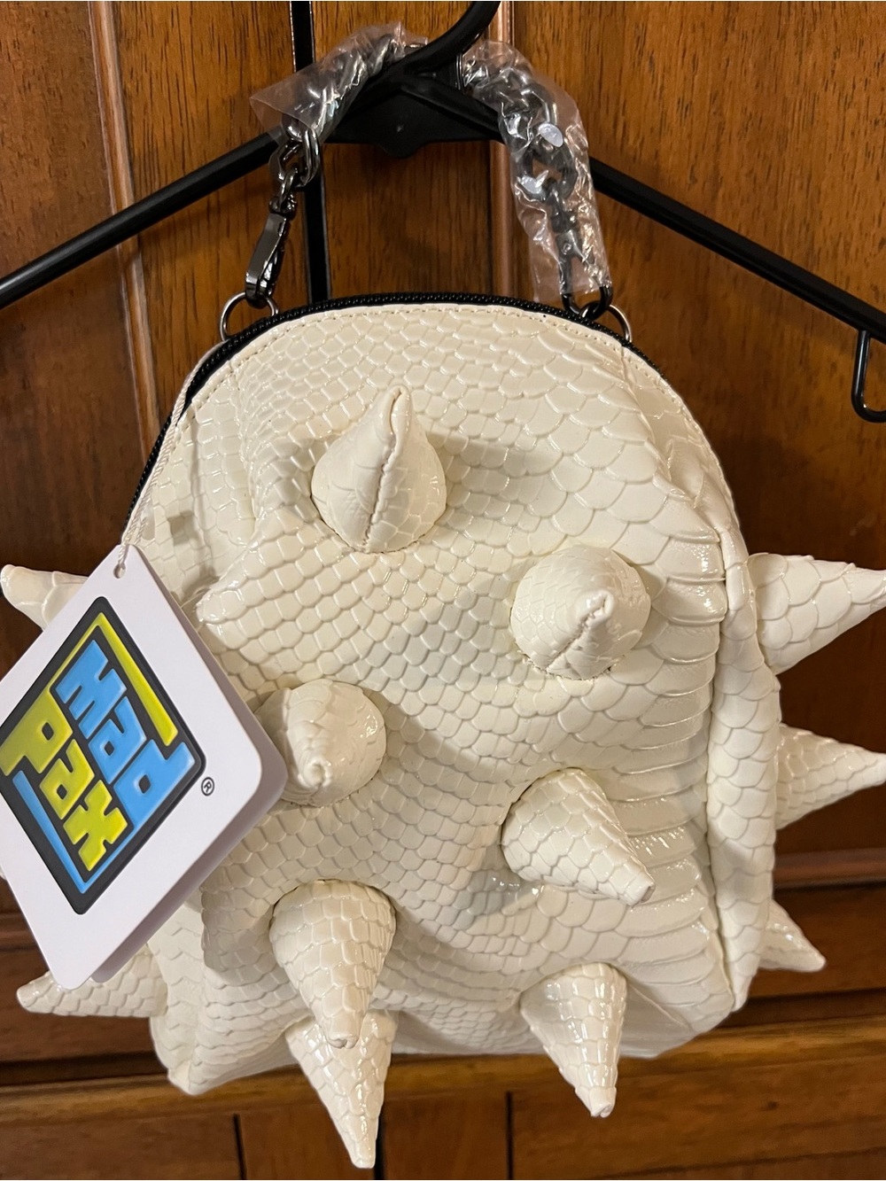 MadPax White Spiked Mini Backpack